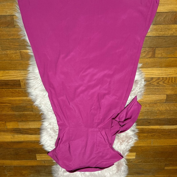 Sunny Day Fuchsia Wrap Dress - Picture 11 of 11
